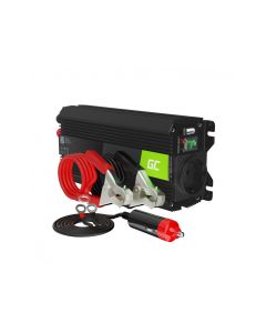 Green Cell Pro Inverter til bil 12V til 230V, 500W/1000W Modificeret sinus