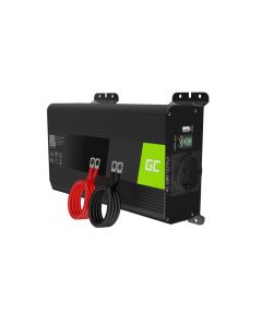 Green Cell Pro Inverter til bil 12V for 230V 500W/1000W Ren sinus