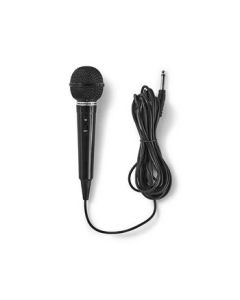 Nedis Allround kablet karaoke mikrofon  -75 dB +/-3 dB følsomhed   80 Hz - 12 kHz   50 m