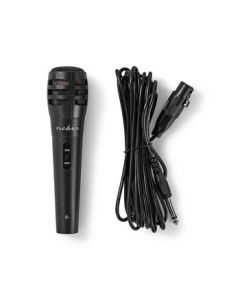 Nedis Kablet mikrofon   -75 dB +/-3 dB følsomhed   80 Hz - 12 kHz   50 m