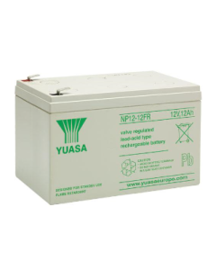 NP12-12FR Yuasa Blybatteri (Flammeafvisende kasse)