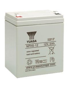 Yuasa NPH5-12 Blybatteri (High Drain)