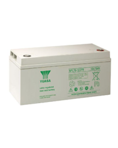 NPL78-12FR Yuasa Long Life Blybatteri (Flammeafvisende kasse)