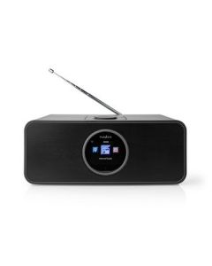 Nedis Internetradio 42 W FM Bluetooth® Fjernbetjening Sort
