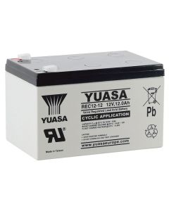 REC12-12 Yuasa Cyklisk Blybatteri