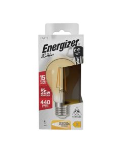 Energizer E27 LED glødepære 4W (440lm), 2200K, varm hvid
