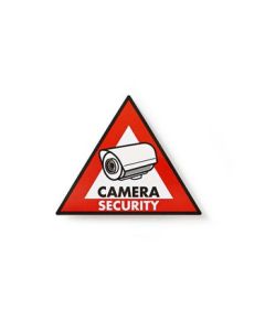 Nedis Advarselsmærkat  Kameraovervågningssymbol  Sæt med 5 stk.