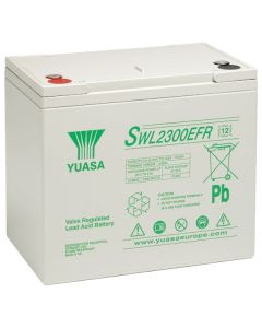 SWL2300FR Yuasa Blybatteri (High-Drain specielt til UPS-Systemer) (Flammeafvisende kasse)