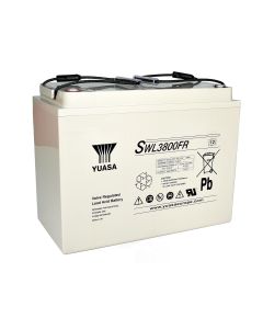 SWL3800FR Yuasa Blybatteri (High-Drain specielt til UPS-Systemer) (Flammeafvisende kasse)