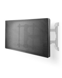 Nedis udendørs TV-cover til 55-58" fjernsyn, sort, 1 stk.
