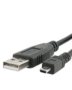 USB til Mini USB 2.0 8pin datakabel, 0.5m til digitalkamera