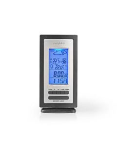 Nedis Vejrstation   Alarm   Hygrometer   Udendørs sensor