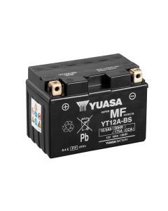 Yuasa YT12A-BS 12V AGM Batteri til Motorcykel
