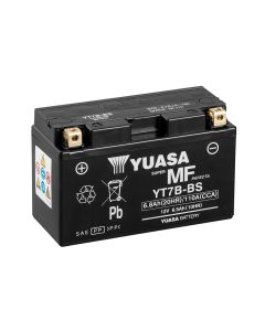 Yuasa YT7B-BS 12V AGM Batteri til Motorcykel
