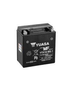 Yuasa YTX16-BS-1 12V AGM Batteri til Motorcykel