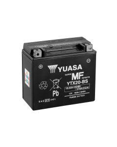 Yuasa YTX20-BS 12V AGM Batteri til Motorcykel