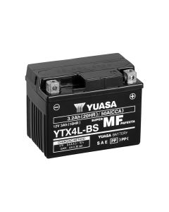 Yuasa YTX4L-BS 12V AGM Batteri til Motorcykel