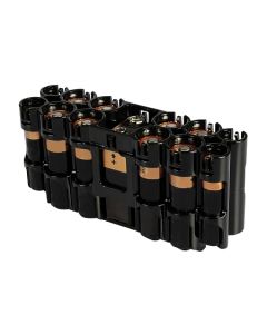 Powerpax A9 Sort Batteriholder