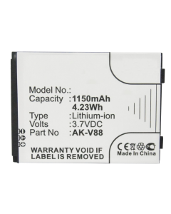 Batteri AK-V88 til Emporia V88 / Emporia Connect (Kompatibelt)