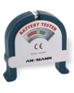 Ansmann Batteritester til alle Alkaline Ni-CD og Ni-MH batterier