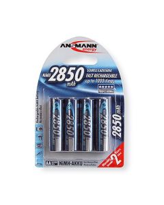Ansmann AA / R06 / Mignon (4 stk.) genopladelige batterier 2850 mAh
