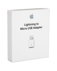 Micro USB Adapter til Apple Lightning Hvid
