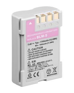 BLM-5 - Batteri til Olympus digitalkamera (Kompatibelt)