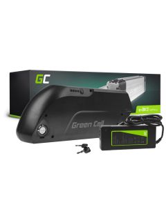 Green Cell Elcykelbatteri, Down Tube 36V 15,6Ah 562Wh til E-Bike Pedelec