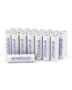 Panasonic eneloop AA / R06 (24 stk.) miljøvenlige genopladelige batterier - 2100 opladninger