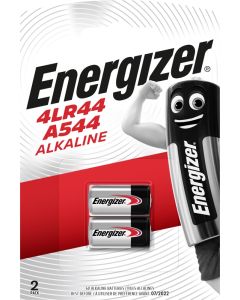 Energizer Alkaline 4LR44 / A544 Batterier (2 Stk. Pakning)