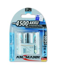 Ansmann maxE C / Baby / R14 4500mAh (2 Stk.) genopladelige batterier