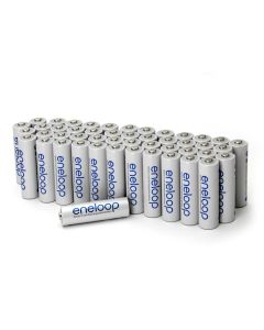 Panasonic eneloop AA / R06 (48 stk.) miljøvenlige genopladelige batterier - 2100 opladninger