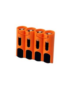 Powerpax Slimline AA Orange Batteriholder