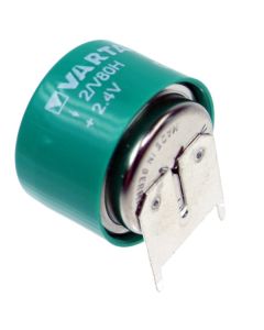 Varta 2/V80H backup batteri med printben