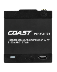 Coast ZX600 genopladelig batteri til PM200, PM500R og PM550