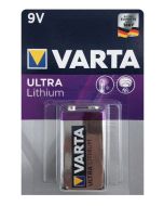 Varta Professional Lithium 9V / E / 6LF62 Batteri (1 stk.)