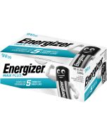 Energizer Max Plus 9v/522 (20 Stk. Pakning)