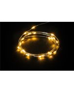 Goobay lyskæde med 20 LED lys sølvfarvet 2 stk