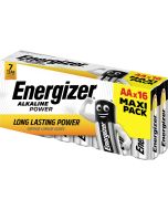 Energizer Alkaline Power AA / E91 Batterier (16 Stk. Pakning)