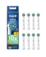 Oral-B Pro CrossAction Tandbørstehoveder 8-stk - hvid