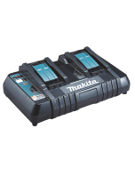 Makita DC18RD Dobbeltoplader 14,4V-18V - Hurtiglader