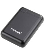 Intenso® Powerbank XS10000 10.000 mAh USB-A/USB-C inkl. USB-C kabel. Sort