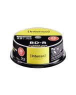 Intenso® Blu-Ray, 6x Speed, 25 GB - 25 stk. (Printbar)