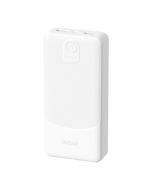 Dudao Powerbank K10Pro 20.000 mAh, 2x USB-A - Hvid