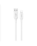 Dudao L2SL USB-A 2.0 til Lightning lade- og datakabel, hvid, 1,2m