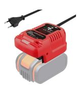 Lader til Worx 18V elværkstøjsbatteri (6-pin)