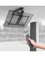 Motoriseret og foldbart TV-loftbeslag m/ remote, 35 kg. 32"- 70"