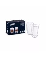 DeLonghi DLSC312 Latte Macchiato-glas 330 ml. - 2 stk.