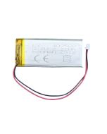 Li-ion batteri til LED skabslys/lysbar - 3,7V 600mAh 