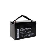 Q-Batteries 12LC-100 12V 107Ah deep cycle AGM batteri (Forbrugsbatteri)